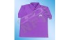 Purple Polo Shirt with Shorts