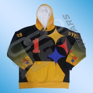 Sublimated Fleece Hoodie 100% polyester